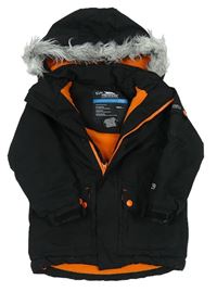Černá šusťáková zimní funkční bunda s kapucí Trespass