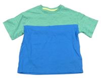 Modro-zelené tričko F&F