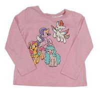 Růžové triko s My Little Pony H&M