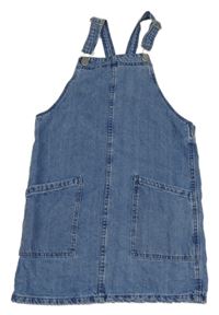 Modré riflové laclové šaty Primark