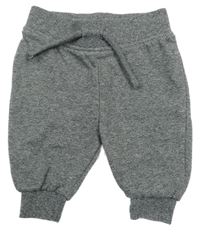 Tmavošedé melírované tepláky Primark