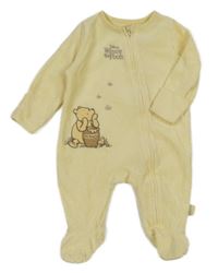 Žlutý sametový overal s Púem Tu