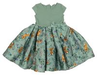 Zelené šaty se zvířaty H&M