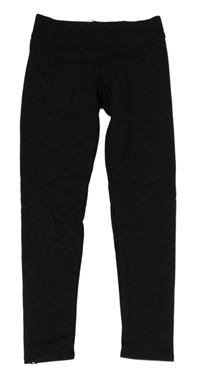 Černé funkční legíny Decathlon