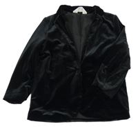 Černé sametové sako H&M