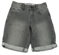 Šedé riflové kraťasy Chapter Young