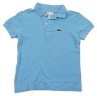 Světlemodré polo tričko s logem Lacoste