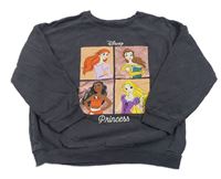 Antracitová mikina s princeznami George