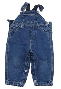 Tmavomodré laclové rifle 