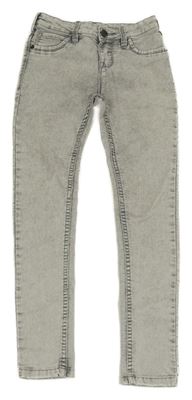 Světlešedé skinny rifle C&A