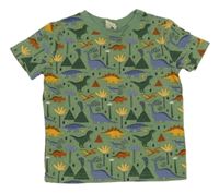 Zelené tričko s diny Alana