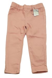 Nové - Růžové džegíny Primark