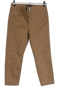 Dámské pískové crop elastické rifle M&S