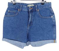 Dámské modré riflové kraťasy Denim 