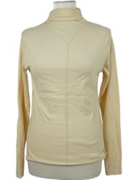 Dámské smetanové triko s rolákem 