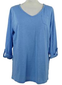 Dámské světlemodré triko 