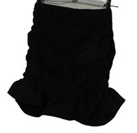 Dámská černá řasená sukně Shein 