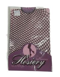 Nové - Dámské černé síťované punčochy Ann Summers 