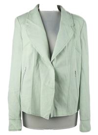 Nové - Dámský světlezelený pletený blejzr Bianca