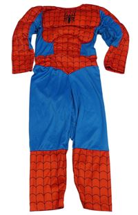 Kostým- červeno-modrý overal- Spidermanem 