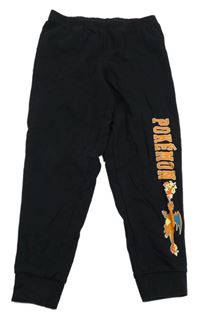 Černé tepláky s Pokémony C&A