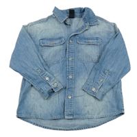 Modrá riflová košile H&M