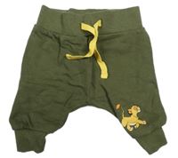 Khaki tepláky se Simbou Disney