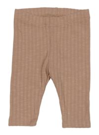 Růžové pletené legíny H&M