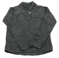 Šedá melírovaná fleecová funkční mikina Kilpi