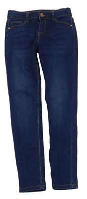 Tmavomodré skinny rifle Denim Co.