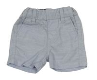 Světlemodré plátěné chino kraťasy zn. Matalan