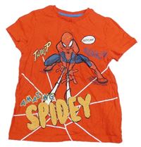 Červené tričko se Spidermanem Marvel