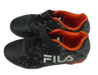 Černé vzorované kopačky Fila vel.32