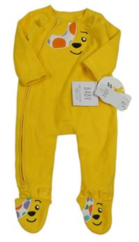 Nové - Žlutý fleece overal - Pudsey George