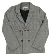 Šedo-černé vzorovano/kostkované sako Reserved