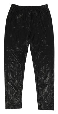 Černé vzorované legíny 