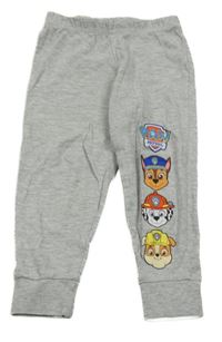 Šedé pyžamové kalhoty - Tlapková patrola Nickelodeon