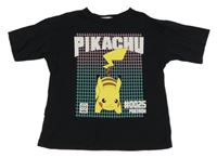 Černé tričko s Pikachu Zara