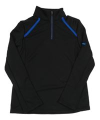 Černá sportovní mikina Slazenger