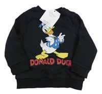 Nové - černá mikina s Donaldem Disney