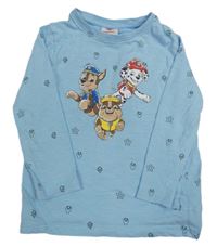 Světlemodré triko s Paw Patrol