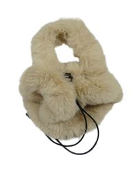 Béžová kožešinová kabelka Dunnes