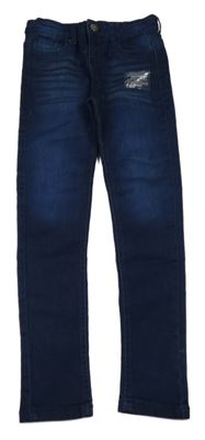 Nové - Tmavomodré skinny rifle Pep&Co.