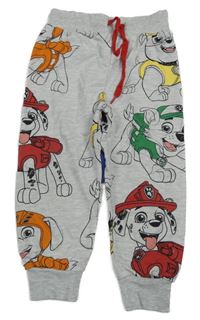 Šedé melírované tepláky s Paw Patrol Zara