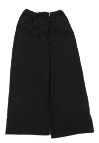 Černé wide leg kalhoty Zara