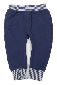 Tmavomodro-pruhované tepláky S. Oliver