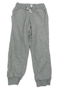 Šedé melírované tepláky impidimpi