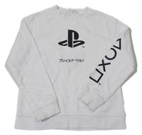 Bílá mikina s logem - PlayStation H&M