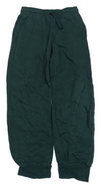 Smaragdové tepláky H&M