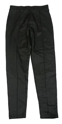 Černé koženkové legíny zn. Primark